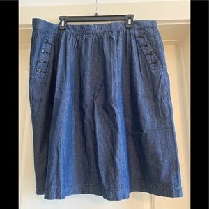 Downeast Denim Pencil Skirt NWT
